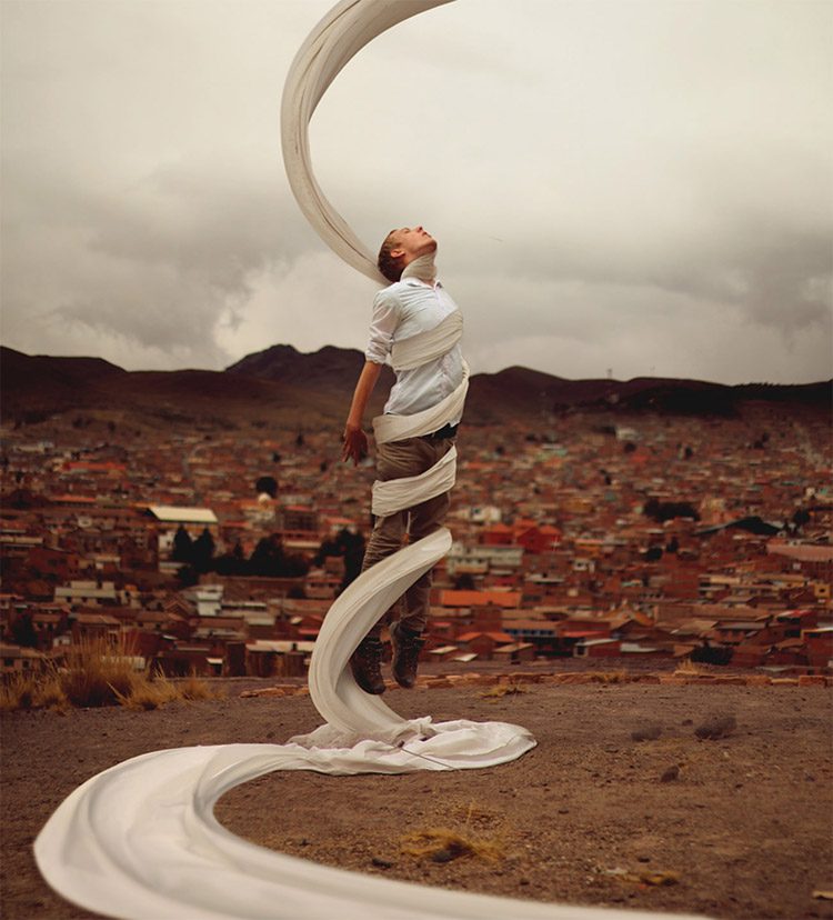 Autoportrait horrifique de Kyle Thompson