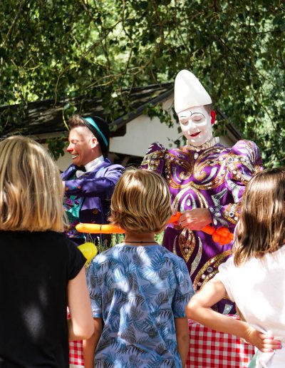 Photographie évènementielle - Guinguette du Malesherbois - Animation Clown