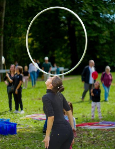 Photographie évènementielle - Guinguette du Malesherbois - Animation Clown