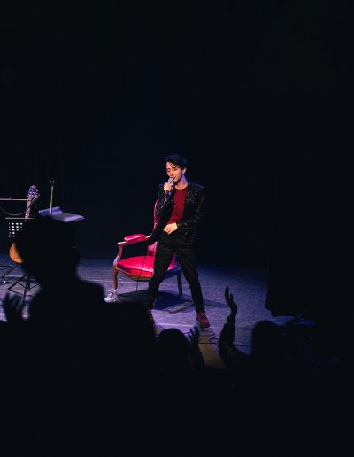 Captation concert chanteur Irakli Auguste Théâtre Paris — Guillaume Catez photographe